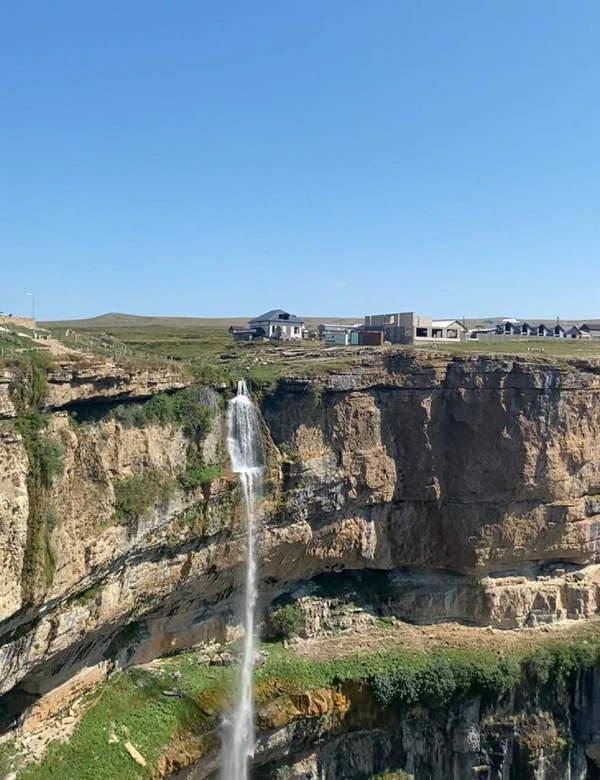 Село Хунзах, Карадахская теснина, плато Матлас и водопады Тобот и Итля-Тляр