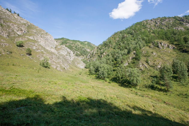 Урочище Че Чкыш. Еландинский порог. Ороктойский мост-3