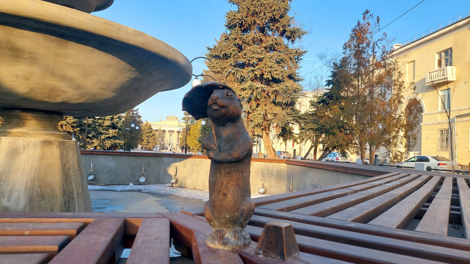 Волжский: фотоохота на сусликов