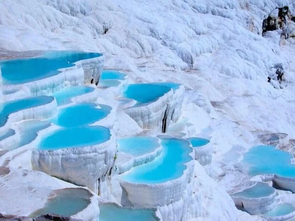 Белые террасы Памуккале и античный Иераполис — из Бодрума - фото 4
