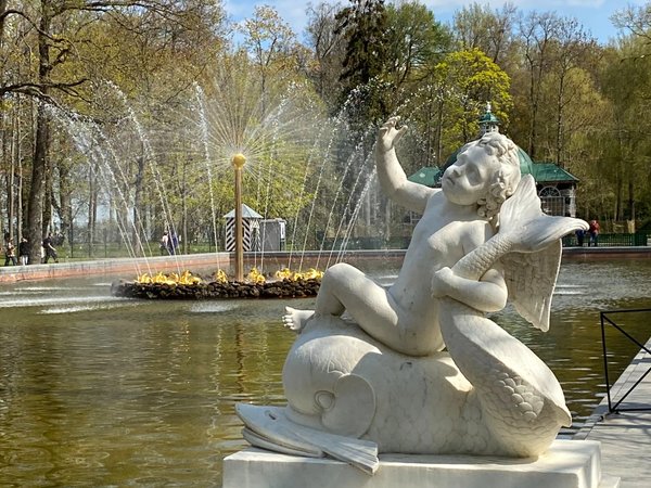 Царство Нептуна в Петергофе: прогулка по Нижнему парку - фото 1