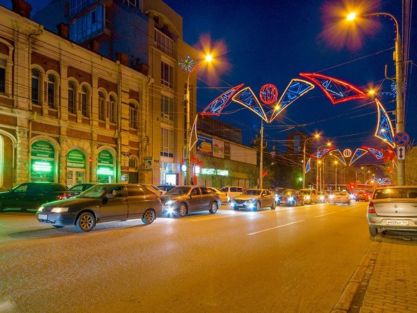 Красноярск под покровом ночи - фото 3