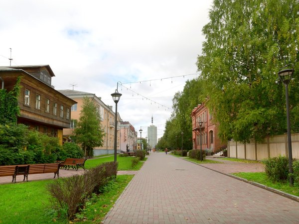 По заповедной улице Архангельска