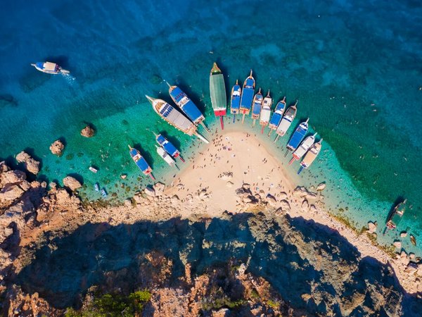 День на турецких Мальдивах: остров Сулуада и бухта Адрасан - фото 3