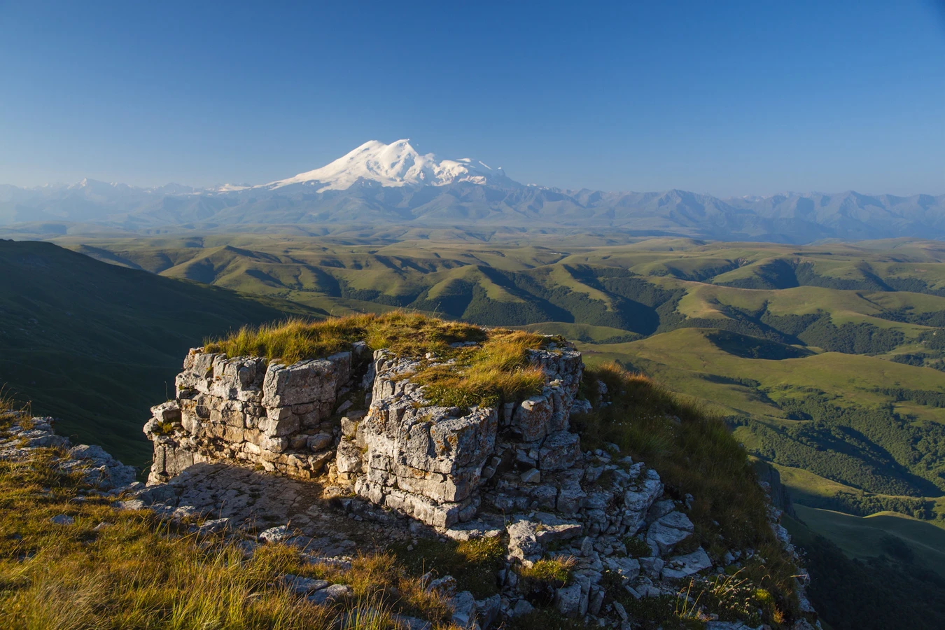 На плато Бермамыт на джипе