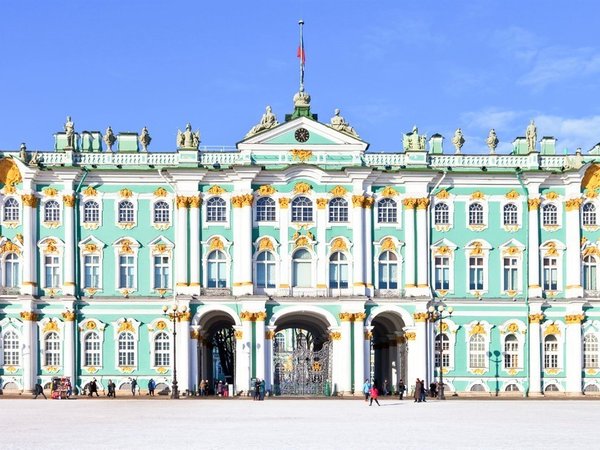 Обзорная автобусная экскурсия по Петербургу + посещение Эрмитажа - фото 1