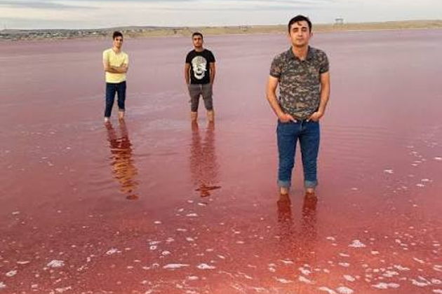 Фото экскурсии - Розовое озеро, Радужные горы, гора Бешбармаг и проба икры - 8