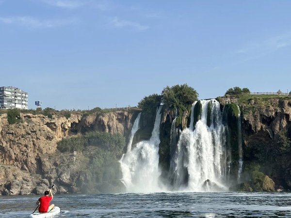 На сапе — к Дюденскому водопаду в Анталье - фото 4