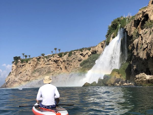 На сапе — к Дюденскому водопаду в Анталье - фото 3