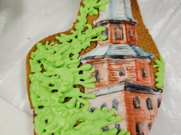 Рисуем Великий Новгород: мастер-класс по росписи пряников - фото 3