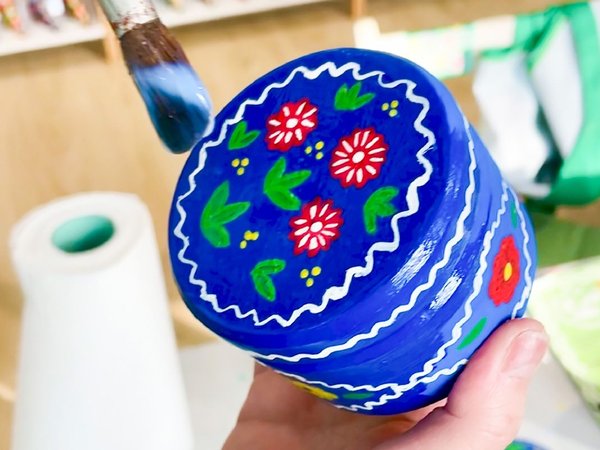 Мастер-класс «Шкатулка в Оговской росписи — живой язык Полесья» - фото 3