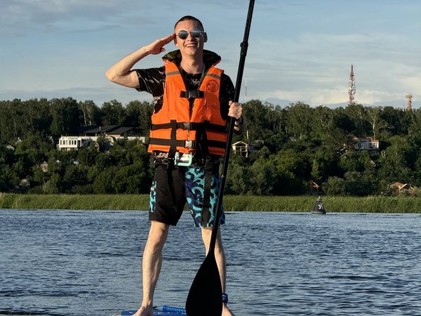 Сап-прогулка на закате в центре Казани (в мини-группе) - фото 4