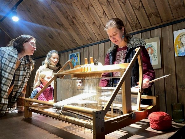 Мастер-класс по ткачеству в Изборске - фото 1