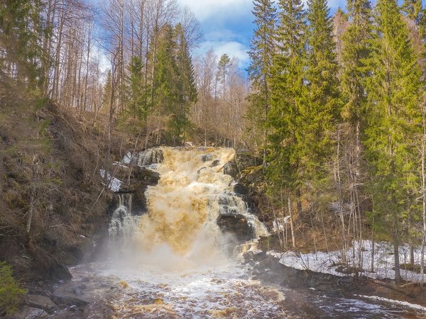 Таёжные водопады и финские ГЭС Северного Приладожья - фото 1