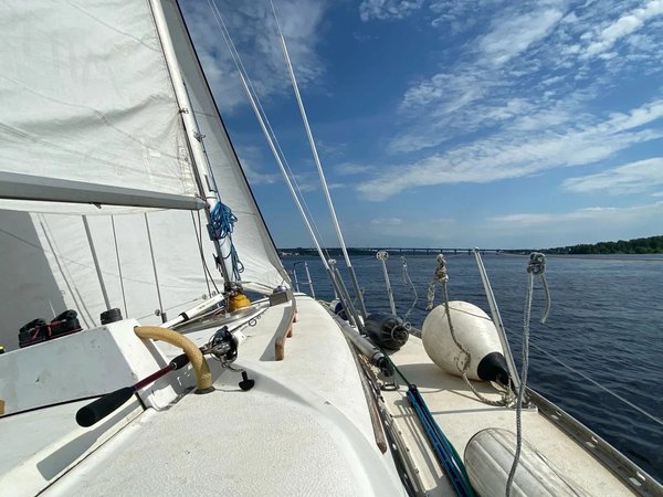 Под парусом по Клязьминскому водохранилищу — с чемпионом России - фото 1