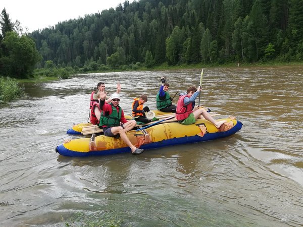 Сплав по реке Мрассу на катамаранах — из Шерегеша - фото 3