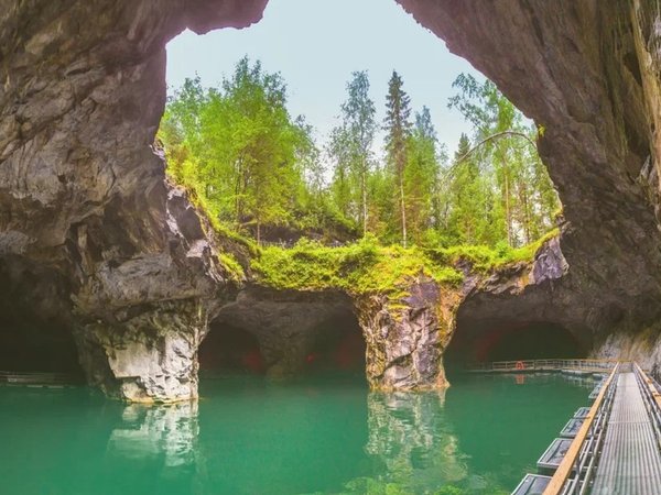 Фантастическая природа Карелии и горный парк «Рускеала» - фото 3