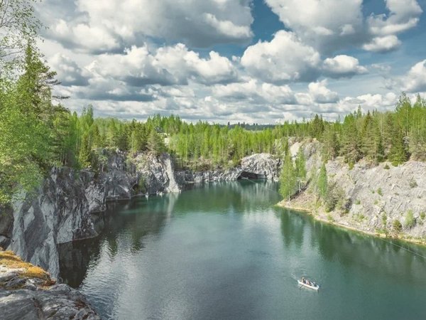 Фантастическая природа Карелии и горный парк «Рускеала» - фото 4