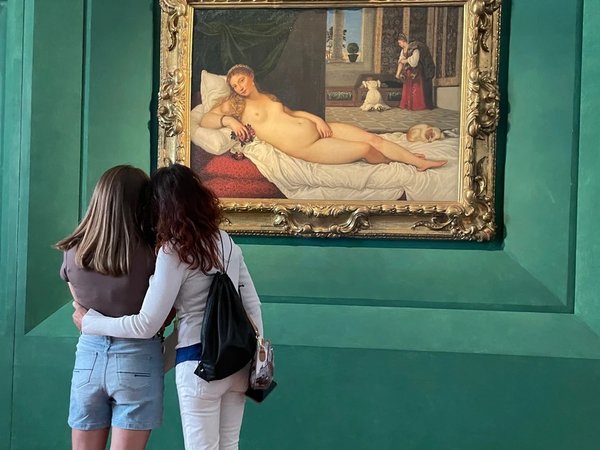 «Детский день» в галерее Уффици