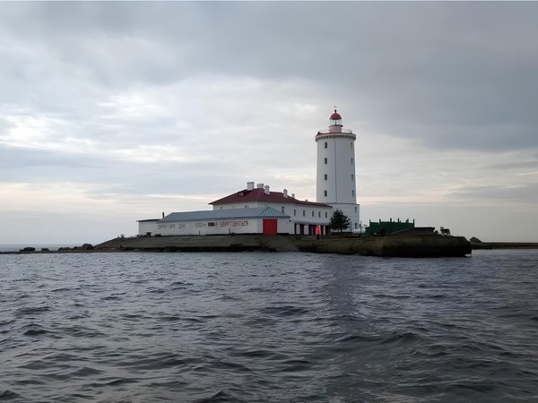 Морское путешествие из Петербурга в Кронштадт