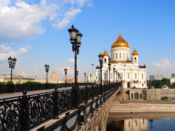 Москва с высоты колокольни храма Христа Спасителя - фото 4