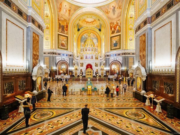 Москва с высоты колокольни храма Христа Спасителя - фото 2