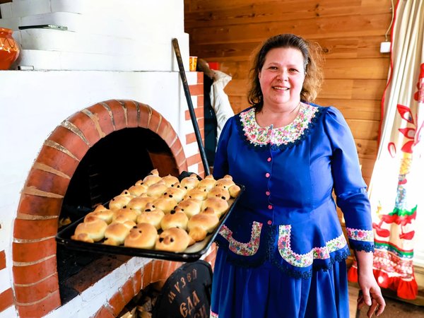 В гости к русской печи: семейная программа с кулинарным мастер-классом - фото 3
