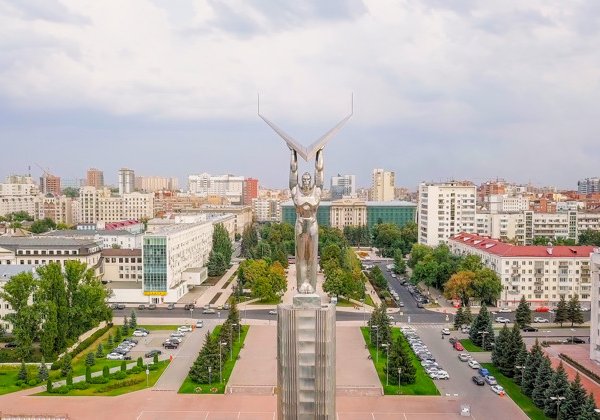 Экскурсия по Самаре и смотровая площадка ж/д вокзала на транспорте туристов