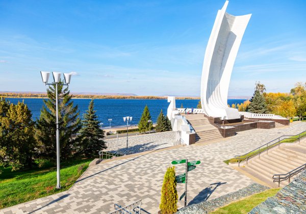 Прогулка по Самарской набережной