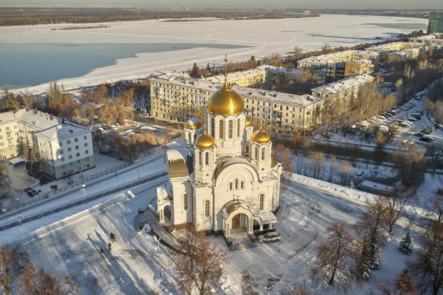 Прогулка по Самарской набережной