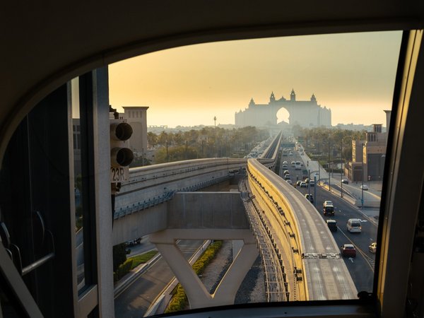 Современный Дубай + монорельс на Пальмовом острове — из Шарджи