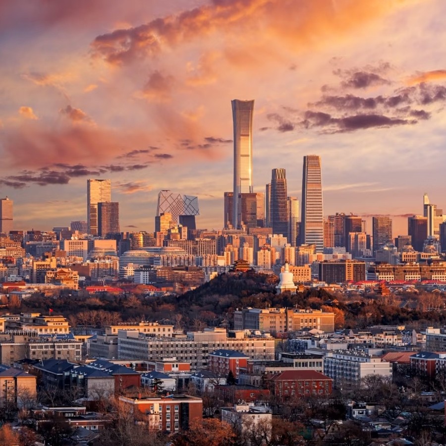 Фотопрогулка по вечернему Пекину