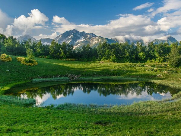 Легкий треккинг в горах над Красной Поляной - фото 1