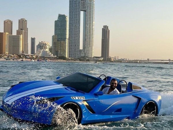 Аренда Jet Car: реактивный автомобиль в Дубае - фото 2