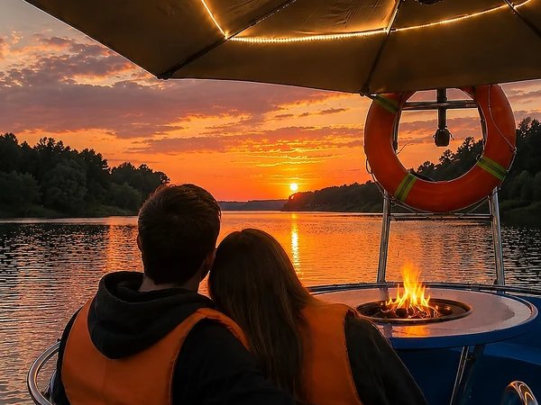 Заезд на квадроциклах и вечер на BBQ-лодке