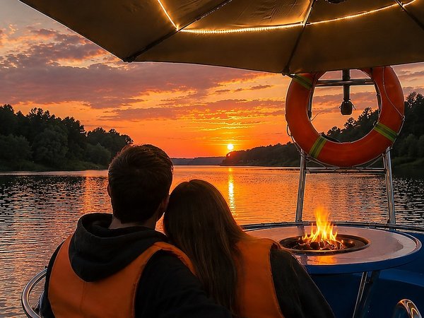 Заезд на квадроциклах и вечер на BBQ-лодке - фото 1
