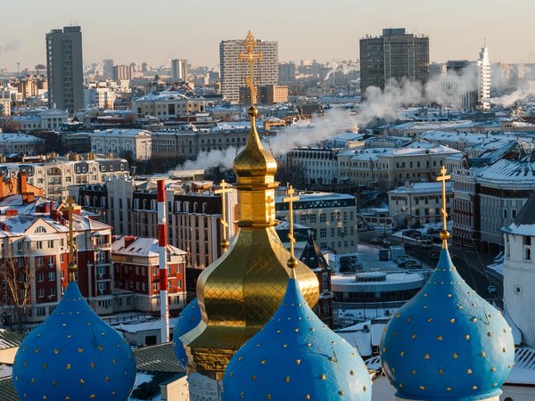 Казань: трансфер из аэропорта, обзорная экскурсия и чаепитие