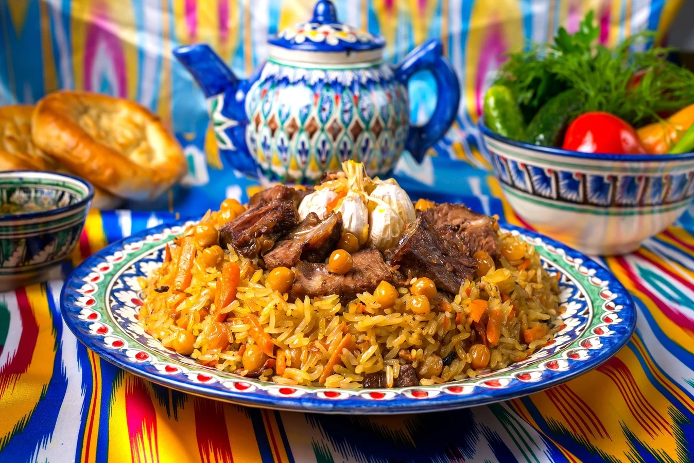 Мастер-класс по приготовлению самаркандского плова