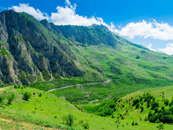 Поход на пик Бзерпи и закат в горах - фото 2
