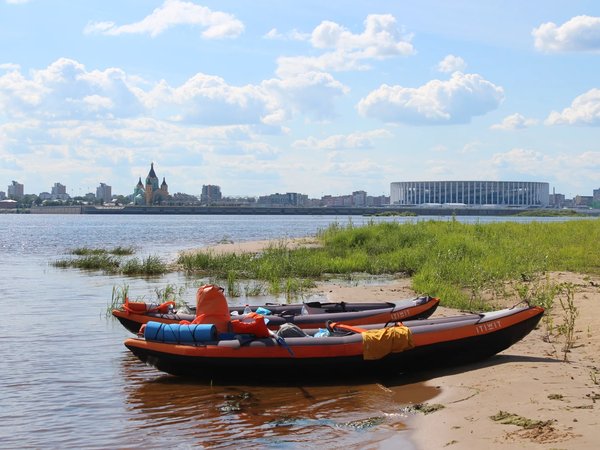 По Волге на каяках