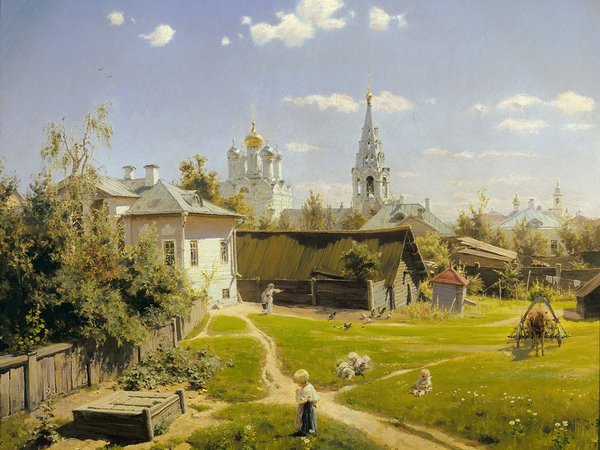 Передвижники в Третьяковской галерее (на английском языке)