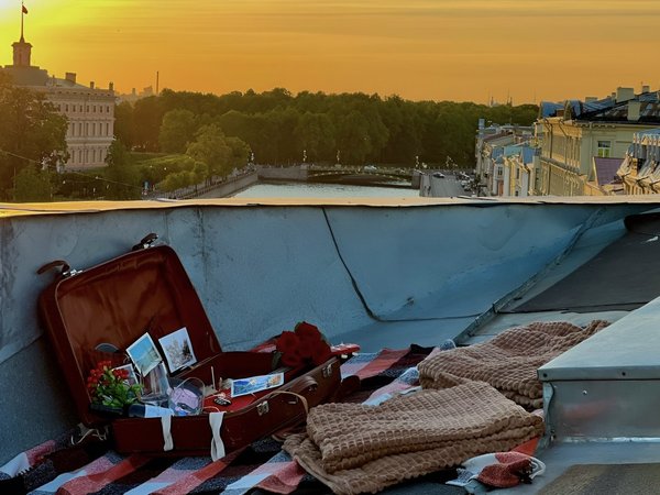 Ретро-пикник на крыше Петербурга - фото 1