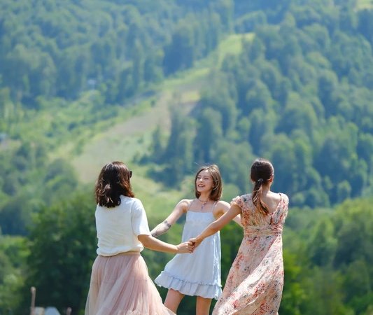 С видом на горы: фотопрогулка на «Роза Хутор»