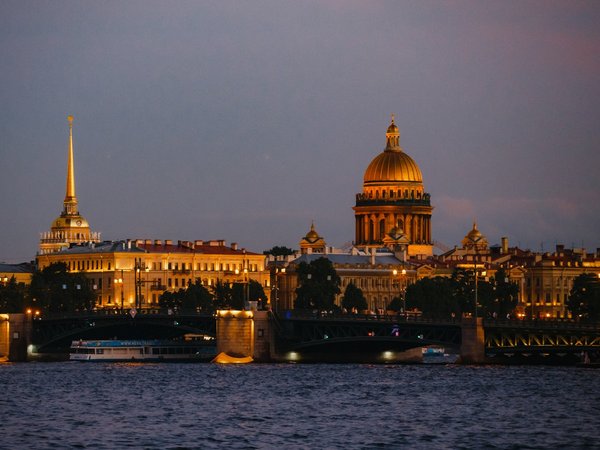 Весь центр Санкт-Петербурга с борта теплохода — комбо-маршрут