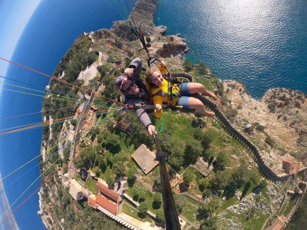 Полёт мечты на параплане над Аланьей - фото 3
