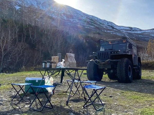 Из Паратунки к Карымшинским источникам — на вездеходе Sever Truck