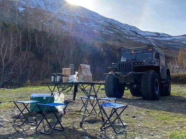 Из Паратунки к Карымшинским источникам — на вездеходе Sever Truck - фото 1