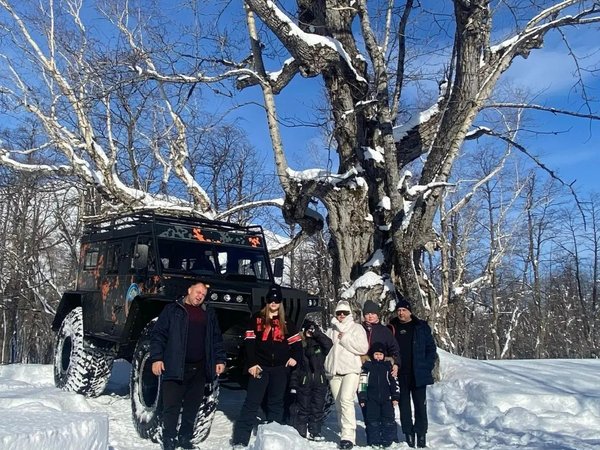 Из Паратунки к Карымшинским источникам — на вездеходе Sever Truck - фото 3