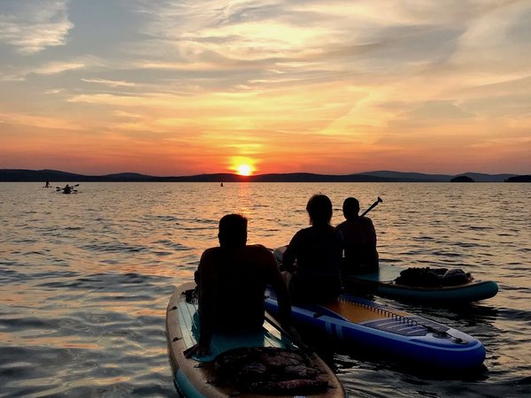 Рассвет в Исетском море на сапбордах + завтрак на берегу - фото 1