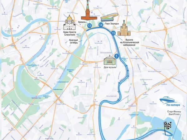 Индивидуальная прогулка по Москве‑реке на катере «Толстый» - фото 3